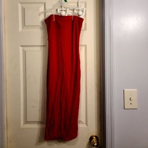 Fashion nova strapless tube dress
